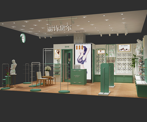 內(nèi)衣店裝修效果圖設計公司：內(nèi)衣店怎么裝修比較吸引人？